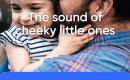 the sound of cheeky little ones